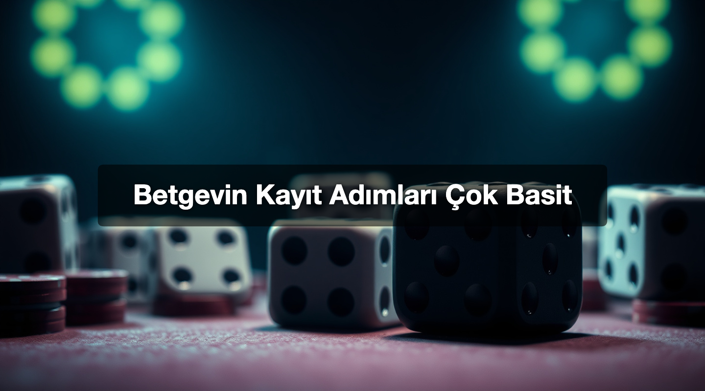 Betgevin Kayıt Adımları Çok Basit